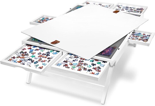 Plateau Puzzle De 1000 Pièces, Support Puzzle Réglable, Pliante Plateau Puzzle De 1000 Pièces, Support Puzzle Réglable, Pliante